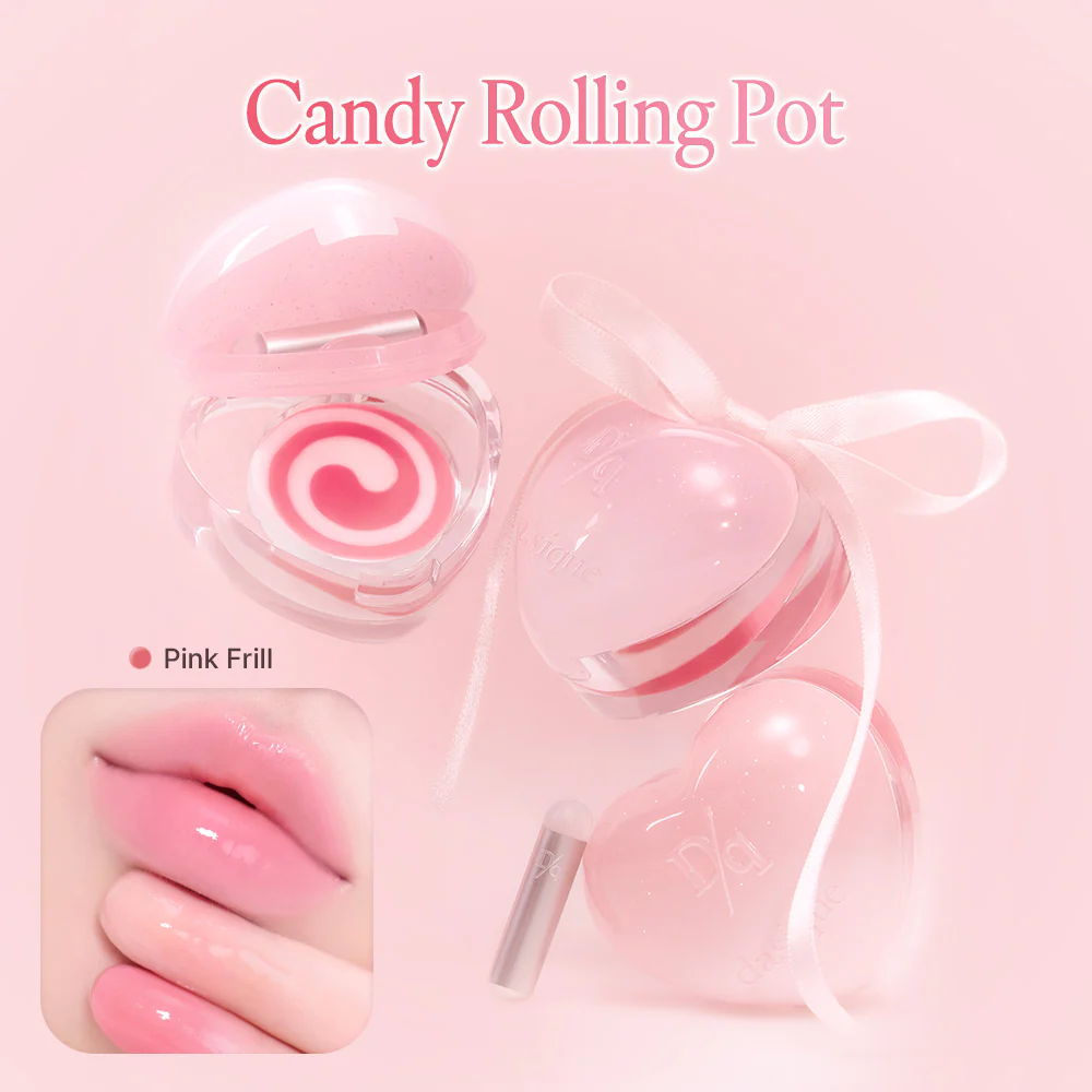 Candy Rolling Pot #01 Pink Frill - Image 2