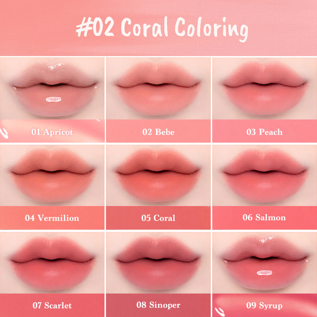 Mood Painting Lip & Cheek Palette 02 Coral Coloring - Image 3